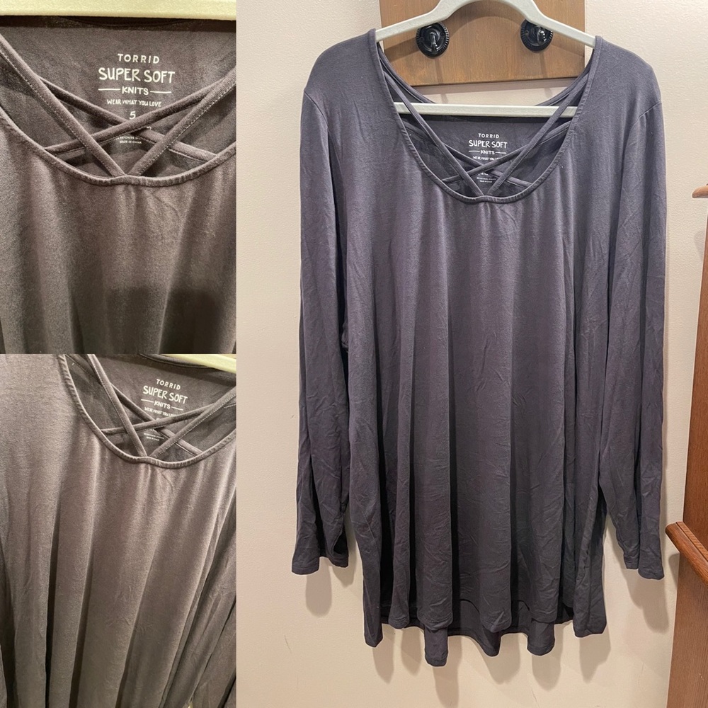 Torrid super soft strap chest top